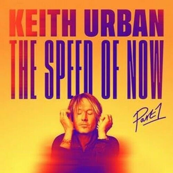 Keith Urban on the Speed of Now CD Cover