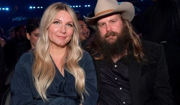 Chris Stapleton and wife Morgane on Nu Country TV country music show