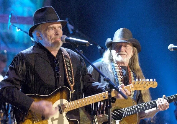 Willie Nelson and Merle Haggard on Nu Country TV country music show