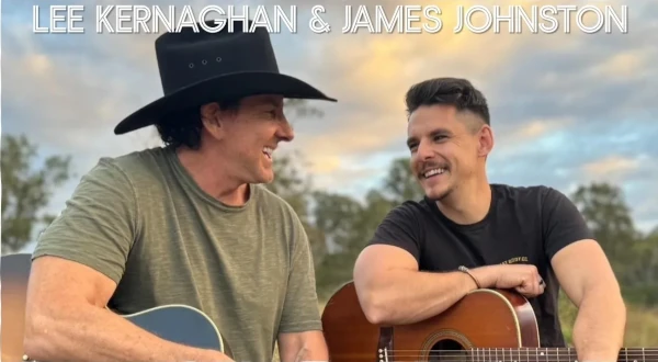 James Johnston and Lee Kernaghan on Nu Country TV country music show